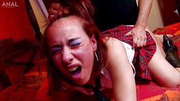 play Porn with a teenage girl having sex in the kitchen